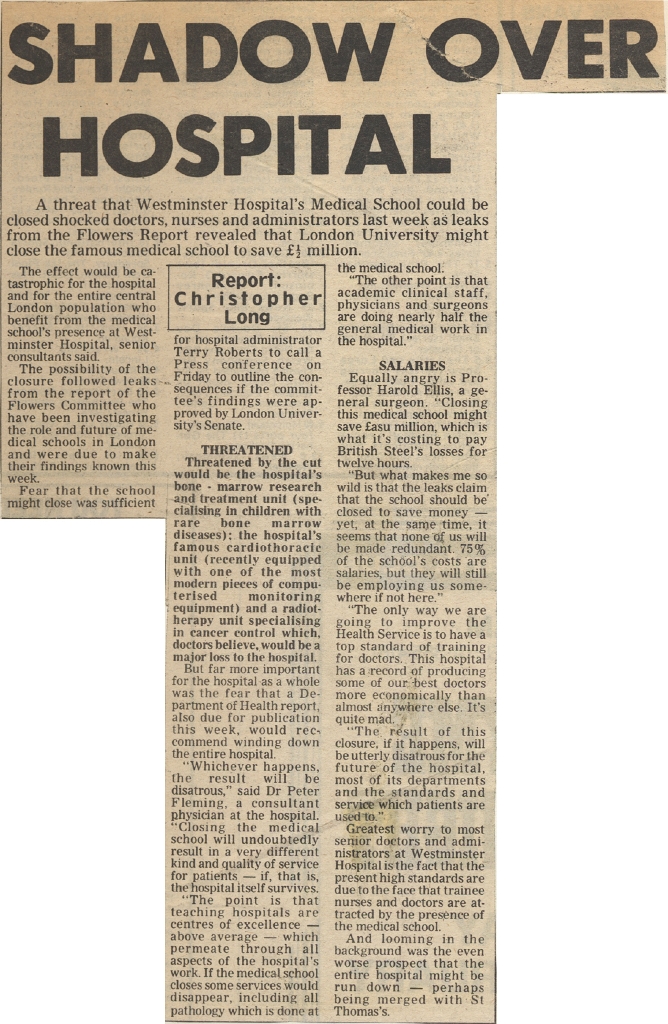 19800229 WESTMINSTER HOSPITAL MEDICAL SCHOOL THREAT WPN CN.jpg